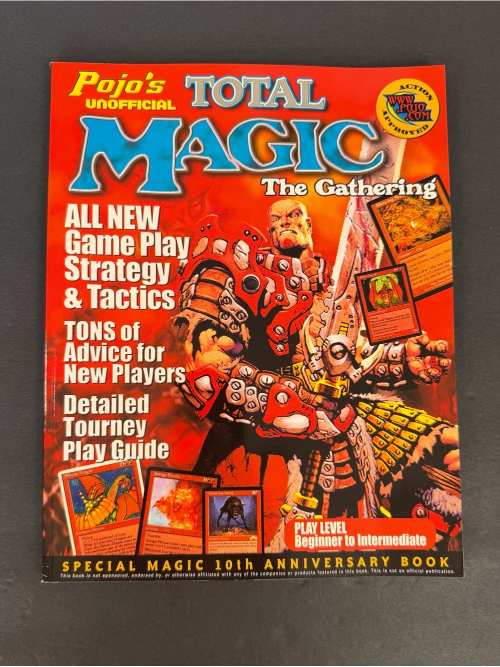2003 Pojo's Unofficial TOTAL MAGIC The Gathering 10th ANNIVERSARY BOOK Guide